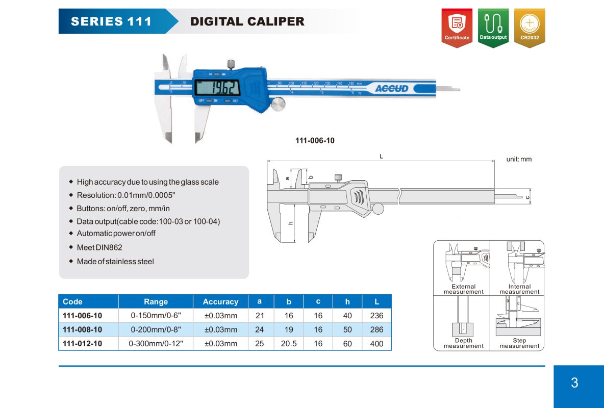 باكوليس ديجيتال دقه عالية مصنوع من الستانلس ستيل 111 10 1 إنفينيتي للتجارة
