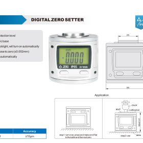 جهاز اكيود ديجيتال لتحديد مستوى تصفير الاسطح كود 01-050-697 697 إنفينيتي للتجارة