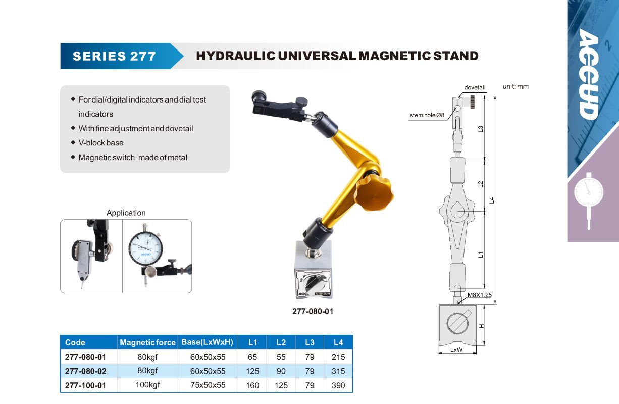 قاعدة شنكار هيدروليك مغناطيسيه 80 ك 2771 إنفينيتي للتجارة