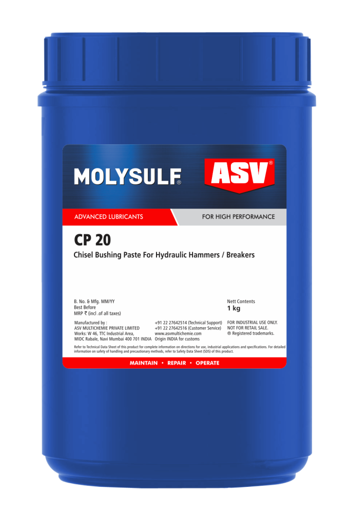 شحم نحاسي للمطارق الهيدروليكية و الكسارات - 1100 درجة