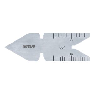 ضبعة لفحص زاوية القلاوظ و خطوة السن بالبوصه