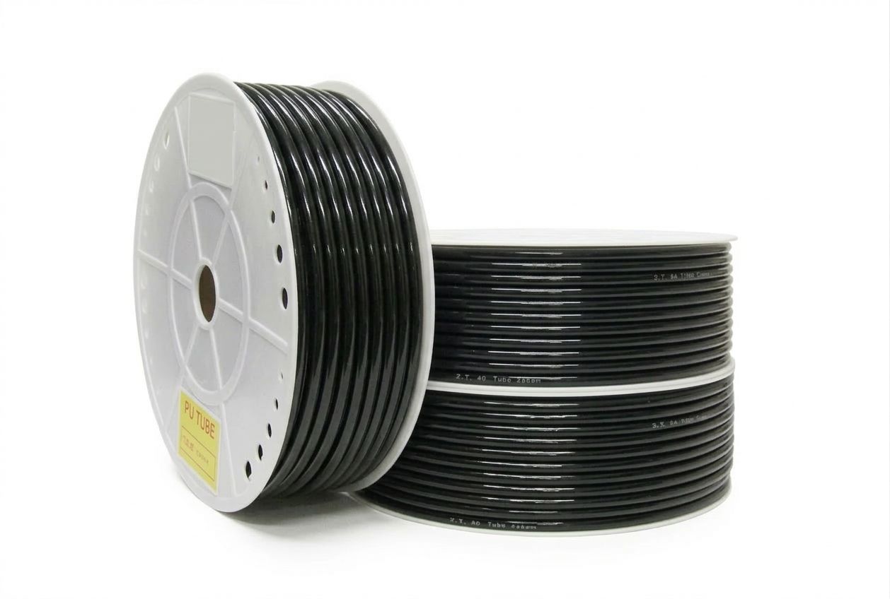 بكرة خرطوم (ازرق - اسود - اورانج -شفاف)