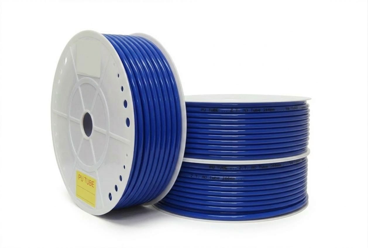 بكرة خرطوم (ازرق - اسود - اورانج -شفاف) - الصورة 2